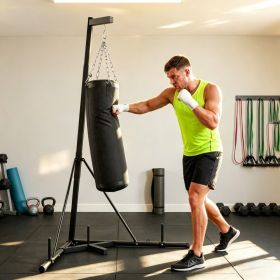 Punching Bag Stand with Sandbag