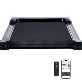 Walking Pad, Under Desk Treadmill with Incline, Working Walking Jogging Machine for Home Office, 265 Lbs Capacity 2.5HP Portable Walking Pad