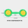 2 Pairs - Sunflower Toy Dumbbell Plastic Dumbbell - Gymnastics Props for Kids