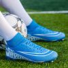 Large size youth adult football shoes long spikes short spikes sports football shoes