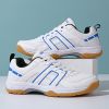 Badminton shoes Men's and women's professional comfortable breathable fashion tennis shoes Badminton shoes competition training sports couple shoes Me