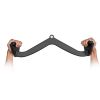 LAT Pulldown Attachment, Cable Machine Rowing V-bar Attachment, Tricep Pull Down Bar, Back Strength Training Rubber Coated Handle Grip
