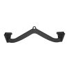 LAT Pulldown Attachment, Cable Machine Rowing V-bar Attachment, Tricep Pull Down Bar, Back Strength Training Rubber Coated Handle Grip