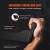 LAT Pulldown Attachment, Cable Machine Rowing V-bar Attachment, Tricep Pull Down Bar, Back Strength Training Rubber Coated Handle Grip